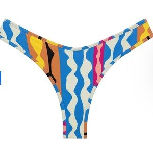 Montce abstract lulu bikini bottom. Size small, never worn